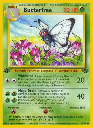 Butterfree 33/064