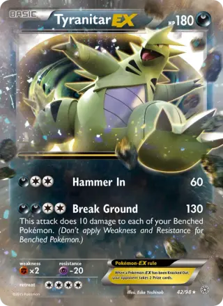 Tyranitar EX 42/098