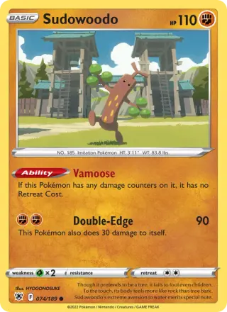 Sudowoodo 074/189
