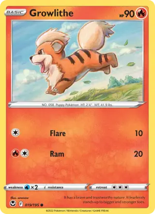 Growlithe 019/195