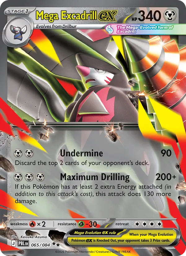 Mega Excadrill ex 065/084