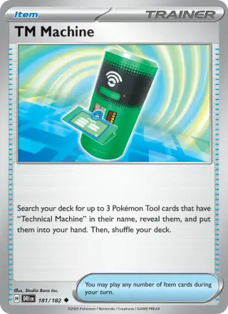 TM Machine 181/182