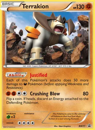 Terrakion BW71/101