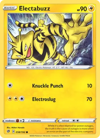 Electabuzz 58/192