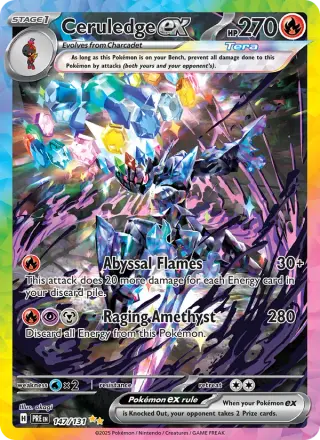 Ceruledge ex 147/131