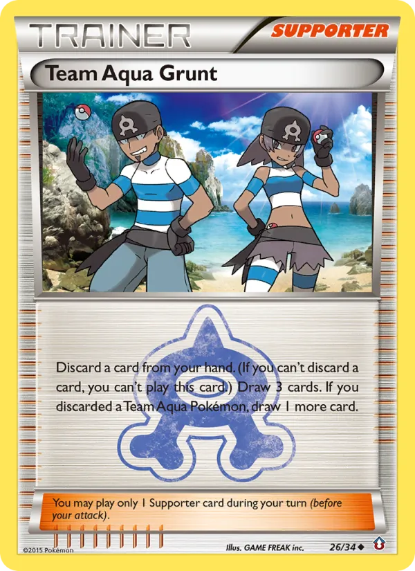 Team Aqua Grunt 26/034