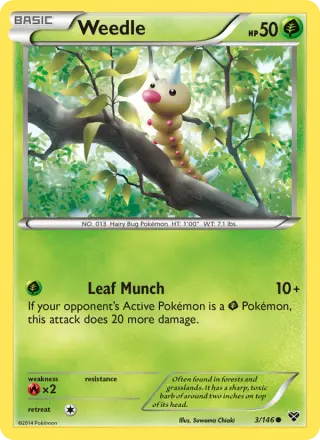 Weedle 3/146
