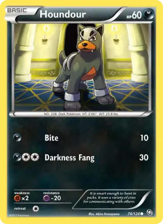 Houndour 74/124