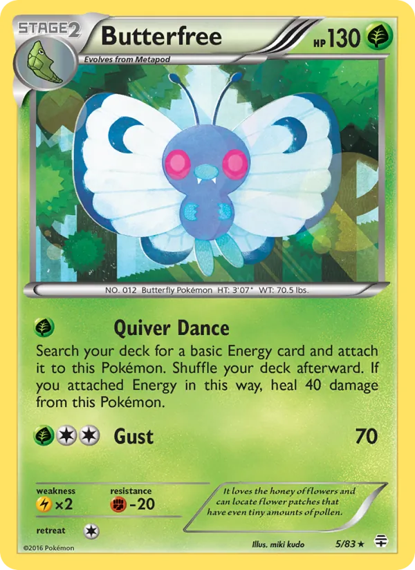 Butterfree 5/083