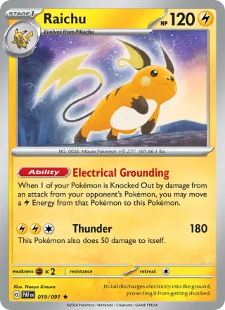 Raichu 019/091