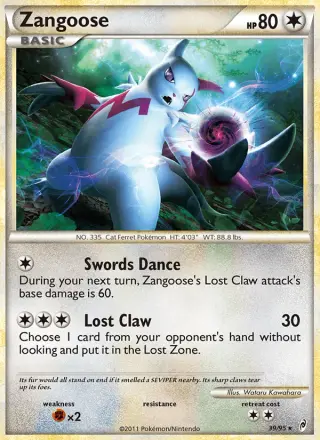 Zangoose 39/095
