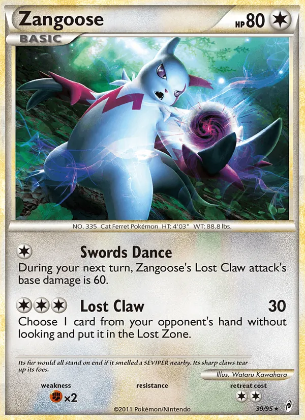 Zangoose 39/095
