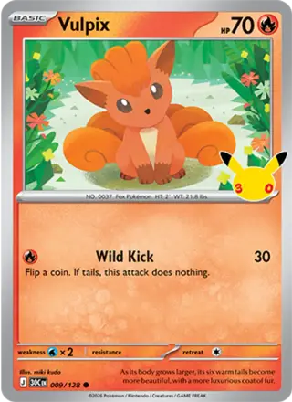 Vulpix 009/128