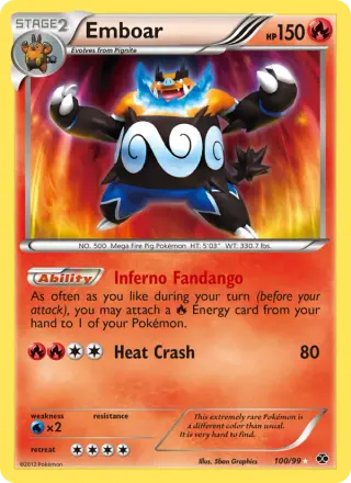 Emboar 100/099
