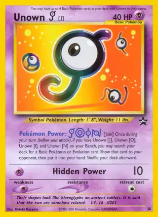 Unown [J] 38/053