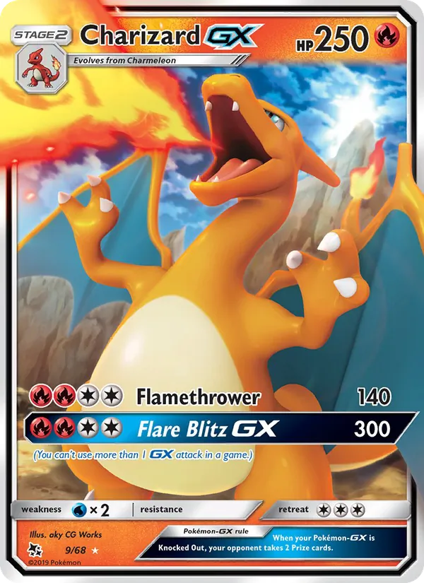 Charizard GX 9/068
