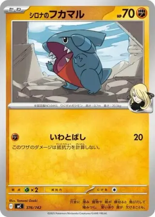 Cynthia's Gible 376/742