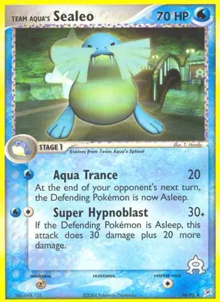 Team Aqua's Sealeo 16/095