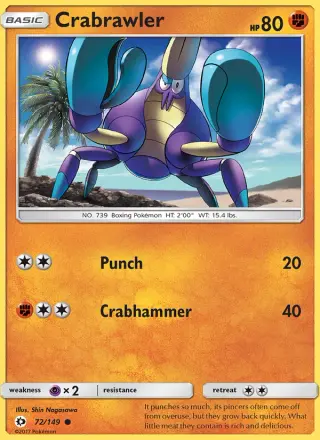 Crabrawler 72/149