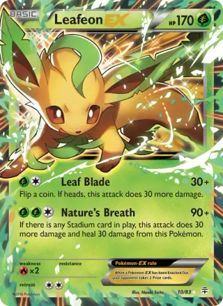 Leafeon EX 10/083
