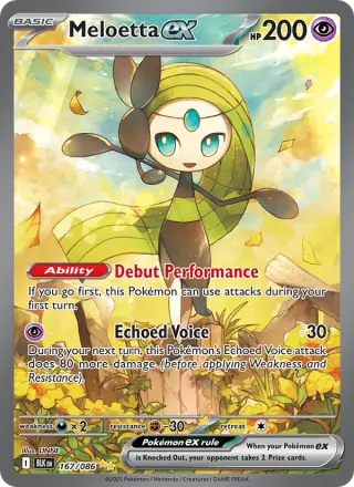 Meloetta ex 167/086