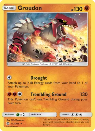 Groudon 113/236