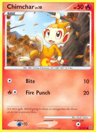 Chimchar 70/127