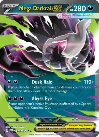 Mega Darkrai ex 048/084