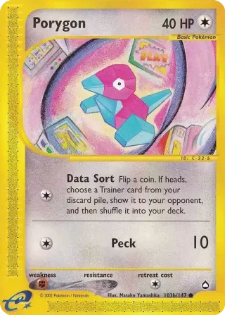 Porygon 103b/147