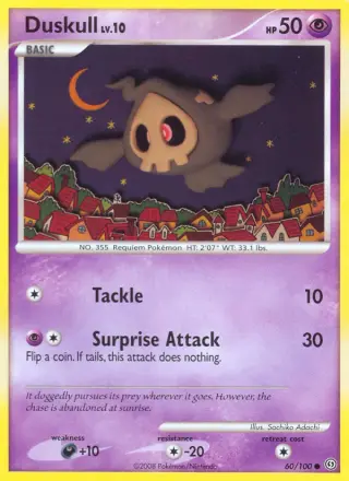Duskull 60/100