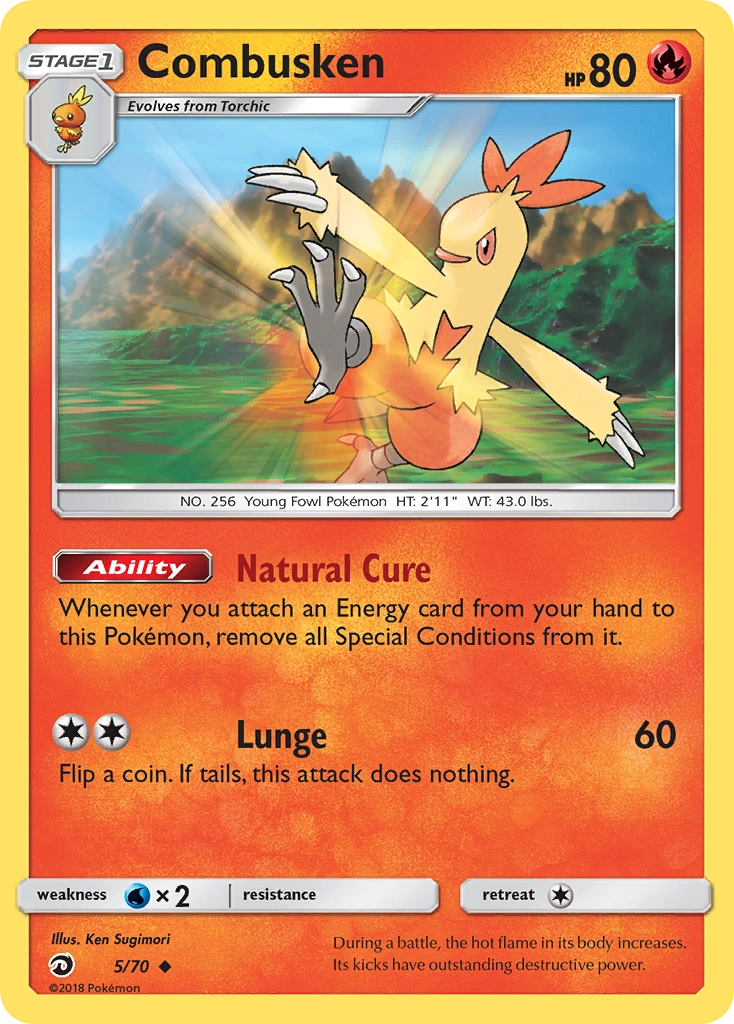 Combusken 5/070