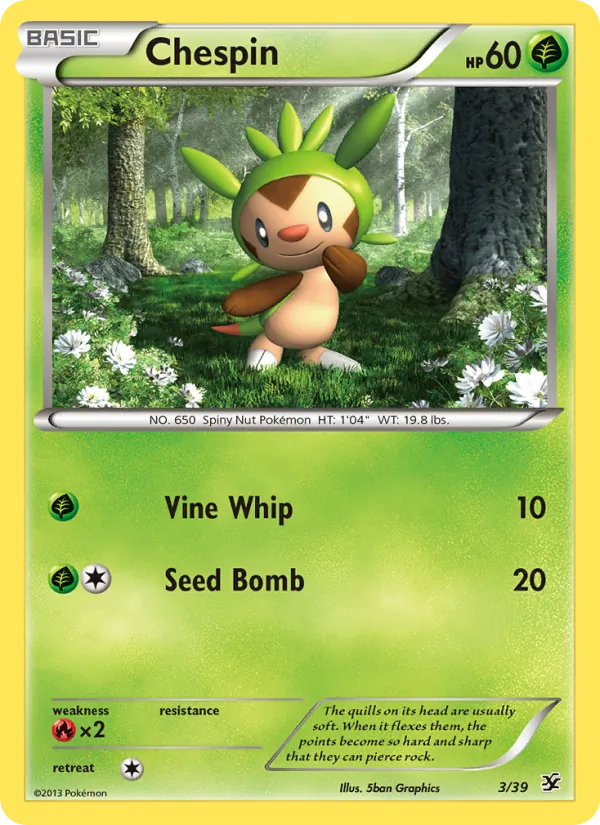 Chespin 3/039