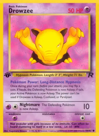 Drowzee 54/082