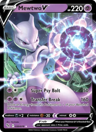 Mewtwo V 030/078