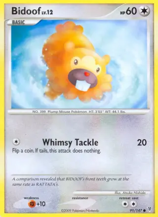 Bidoof 91/147