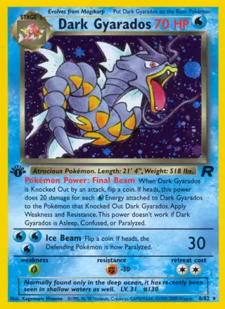 Dark Gyarados 8/082