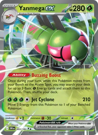 Yanmega ex 003/182