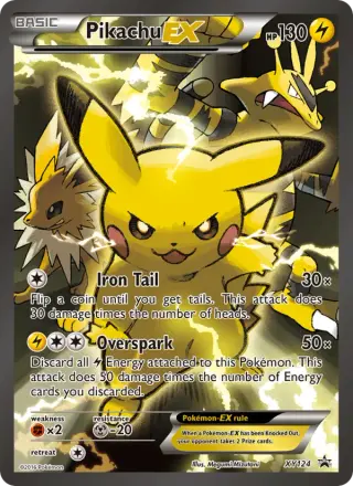 Pikachu EX XY124/211