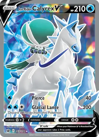 Ice Rider Calyrex V 163/198