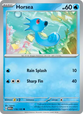 Horsea 116/165