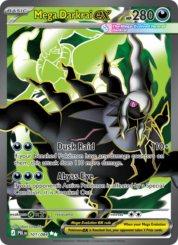Mega Darkrai ex 101/084
