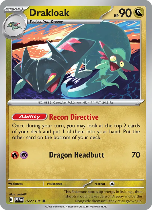 Drakloak 072/131