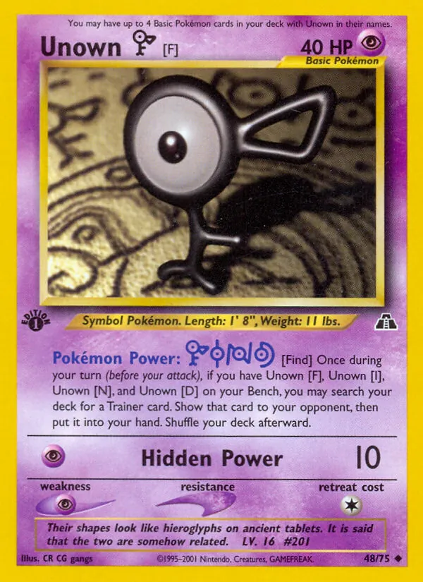 Unown [F] 48/075