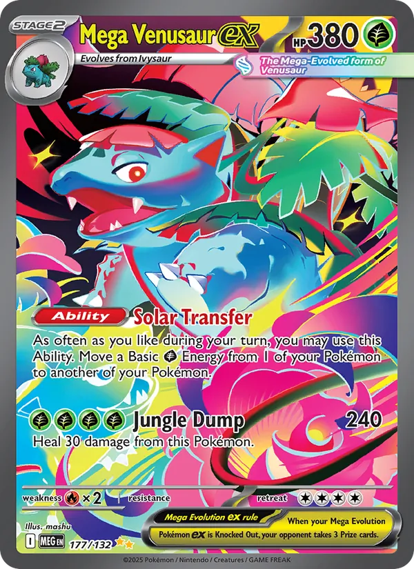 Mega Venusaur ex 177/132