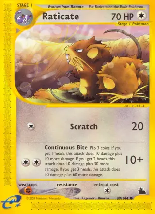 Raticate 89/144