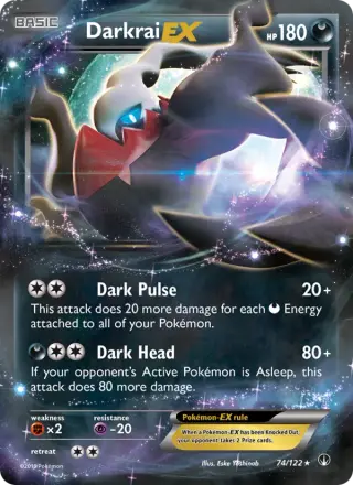 Darkrai EX 74/122