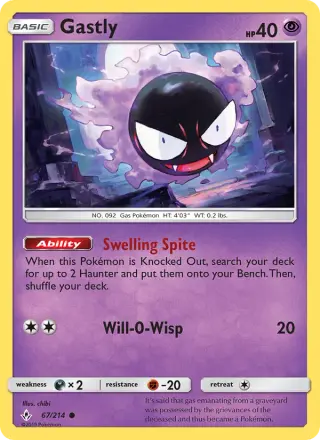 Gastly 67/214