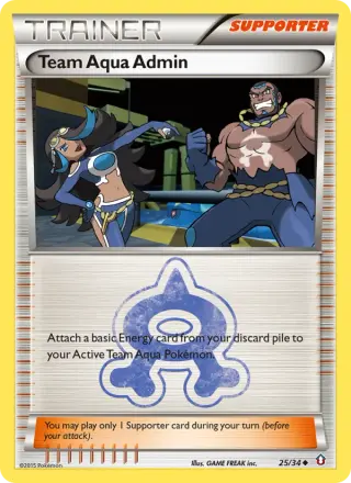 Team Aqua Admin 25/034