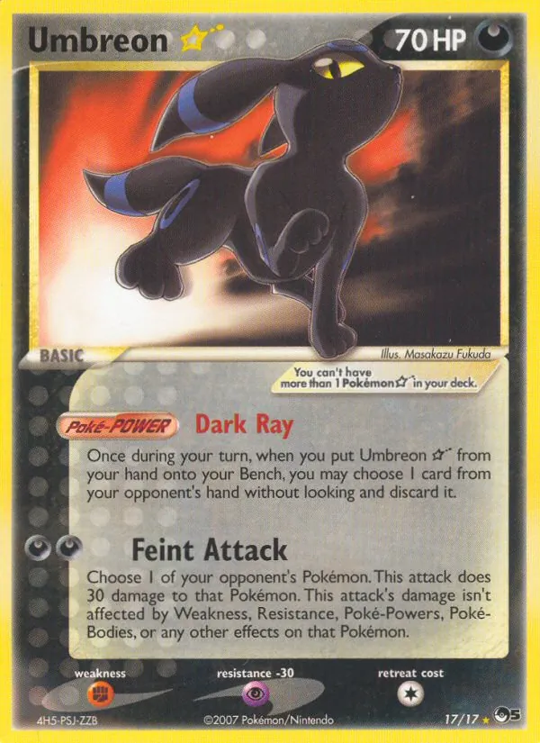 Umbreon ★ 17/017