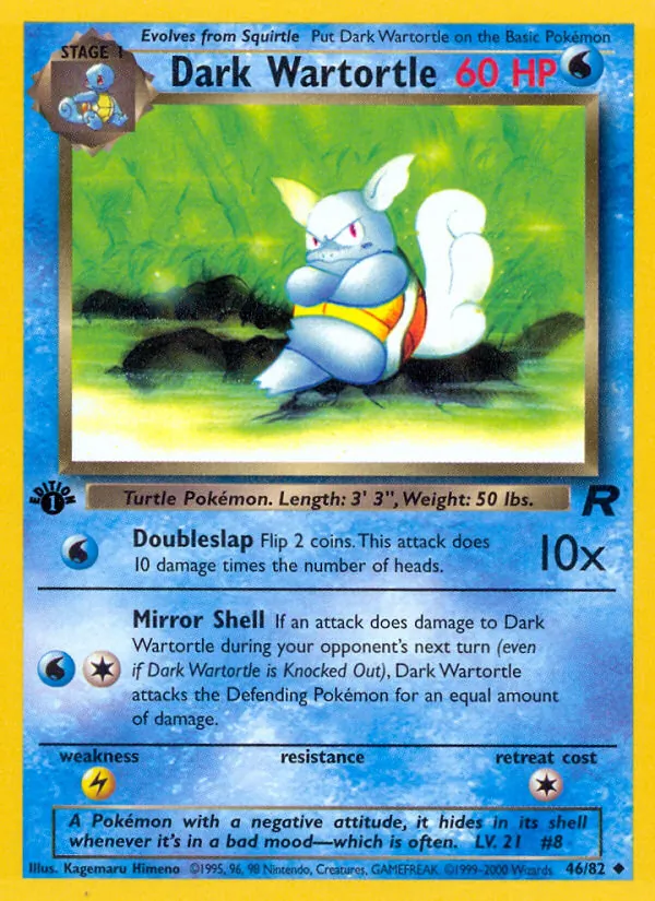 Dark Wartortle 46/082